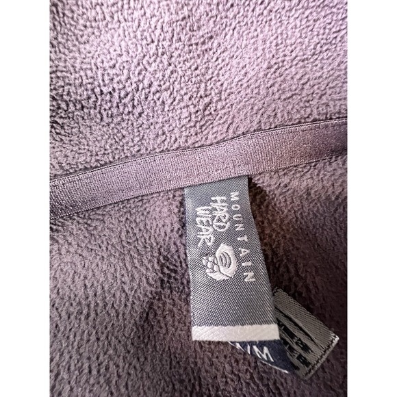 Mountain Hardware Fleece Jacket Women's M Lightweight 1/4 Zip Outdoor School - Picture 4 of 11